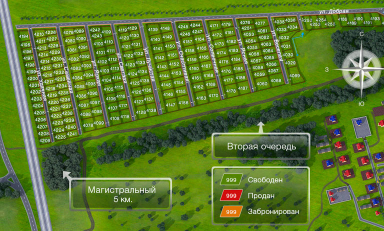 поселок Южные ворота
